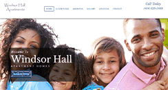 Desktop Screenshot of liveatwindsorhall.com